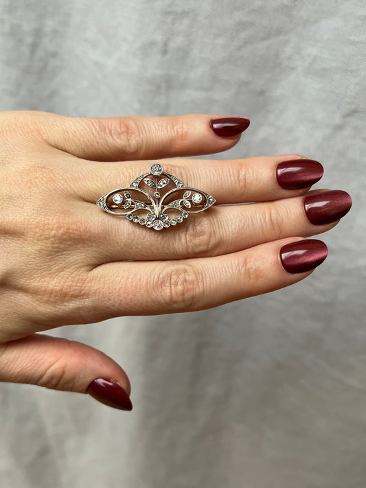 Belle Epoque Diamond Brooch