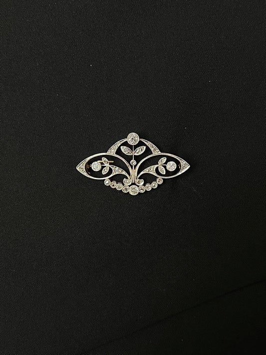 Belle Epoque Diamond Brooch